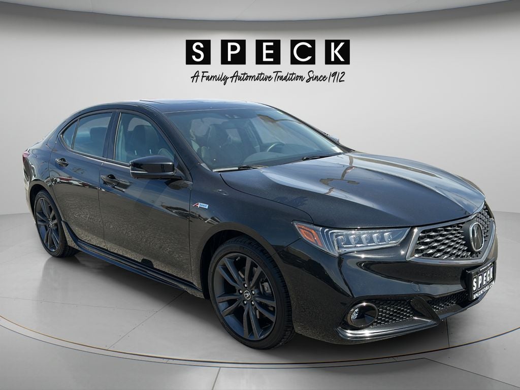 2020 Acura TLX w/Technology/A-Spec Pkg Red Leather