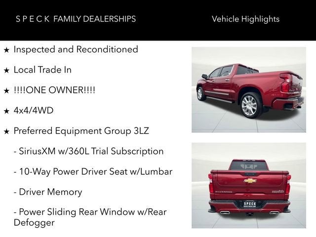 2025 Chevrolet Silverado 1500 High Country