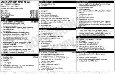 2024 GMC Yukon XL Denali
