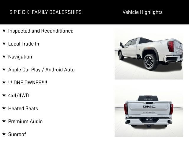 2025 GMC Sierra 2500 HD Denali Ultimate