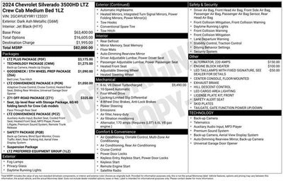 2024 Chevrolet Silverado 3500 HD LTZ