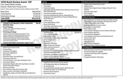 2025 Buick Enclave Avenir