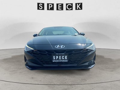 2023 Hyundai Elantra Hybrid Blue