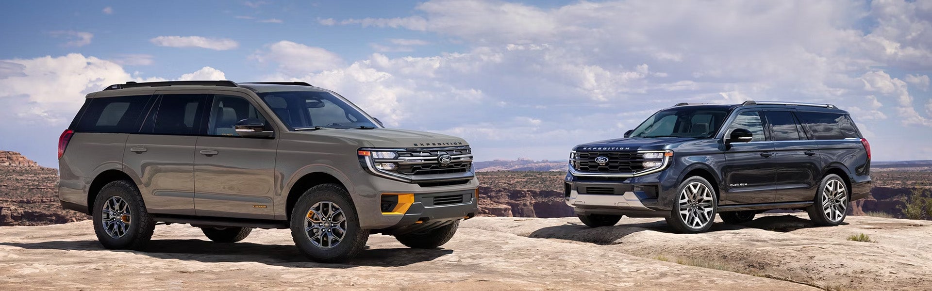 2026 Ford Expedition in a scenic natural landscape.