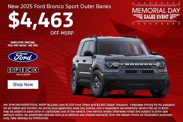 4,463 off msrp ford bronco sport