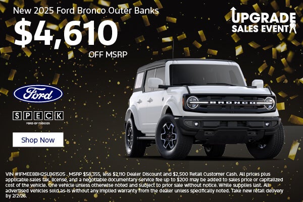 NEW 2025 FORD BRONCO OUTER BANKS
