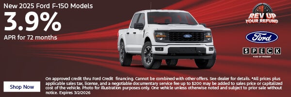 3.9 apr for 72 months on ford f-150