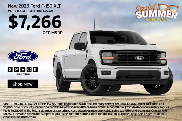 7266 off msrp new 26 ford f-150