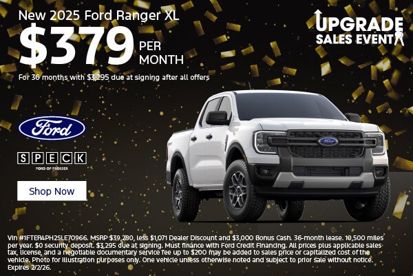 NEW 2025 FORD RANGER XL