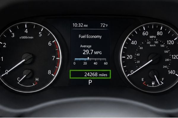 dashboard odometer