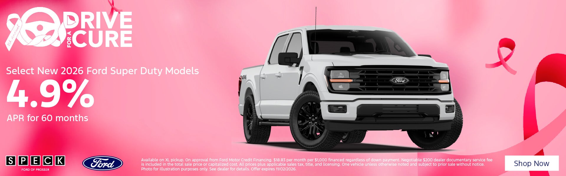 4.9 apr for 60 months new ford sd