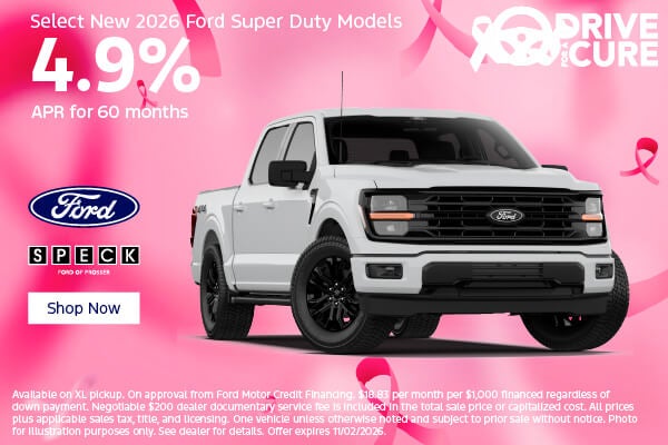 4.9 apr for 60 months new ford sd